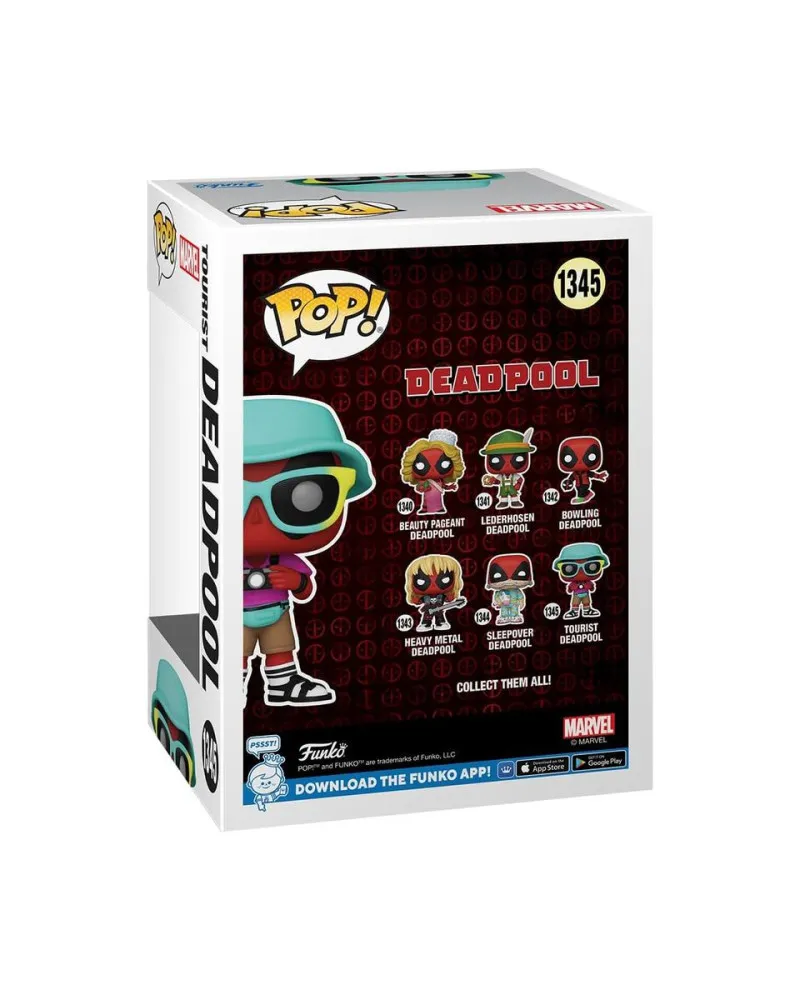 Bobble Figure Deadpool POP! - Tourist Deadpool 