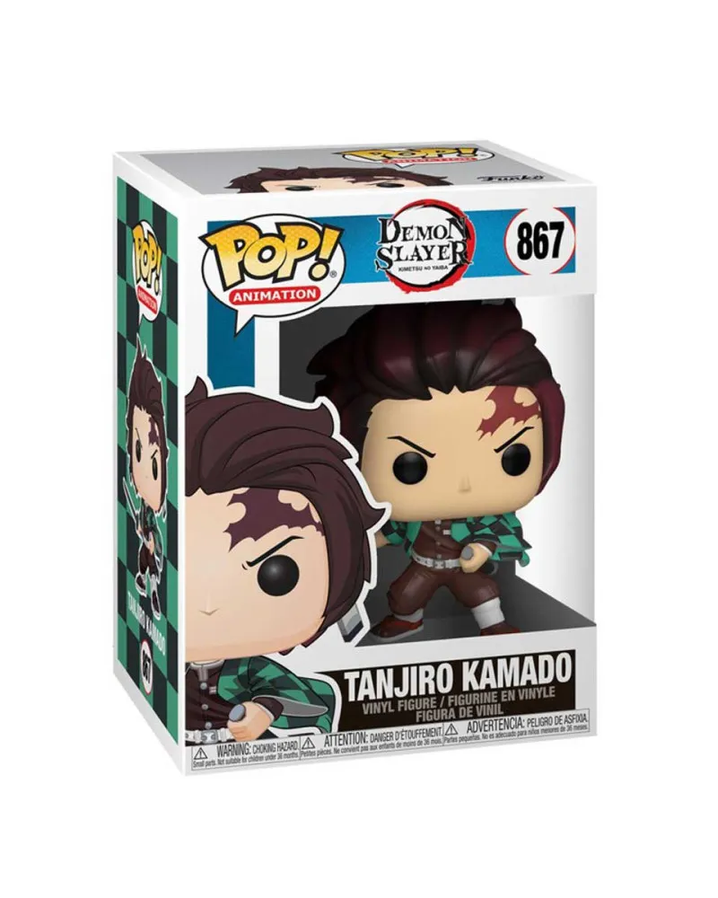 Bobble Figure Anime - Demon Slayer Kimetsu no Yaiba POP! - Tanjiro Kamado 