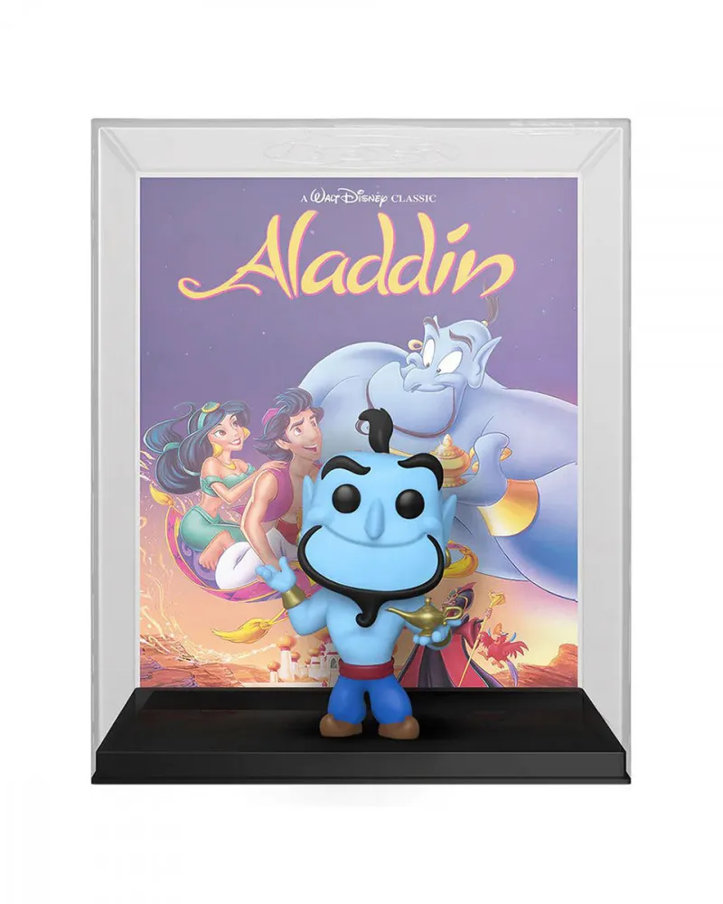 Bobble Figure Disney - Aladdin POP! VHS Covers - Genie with Lamp 