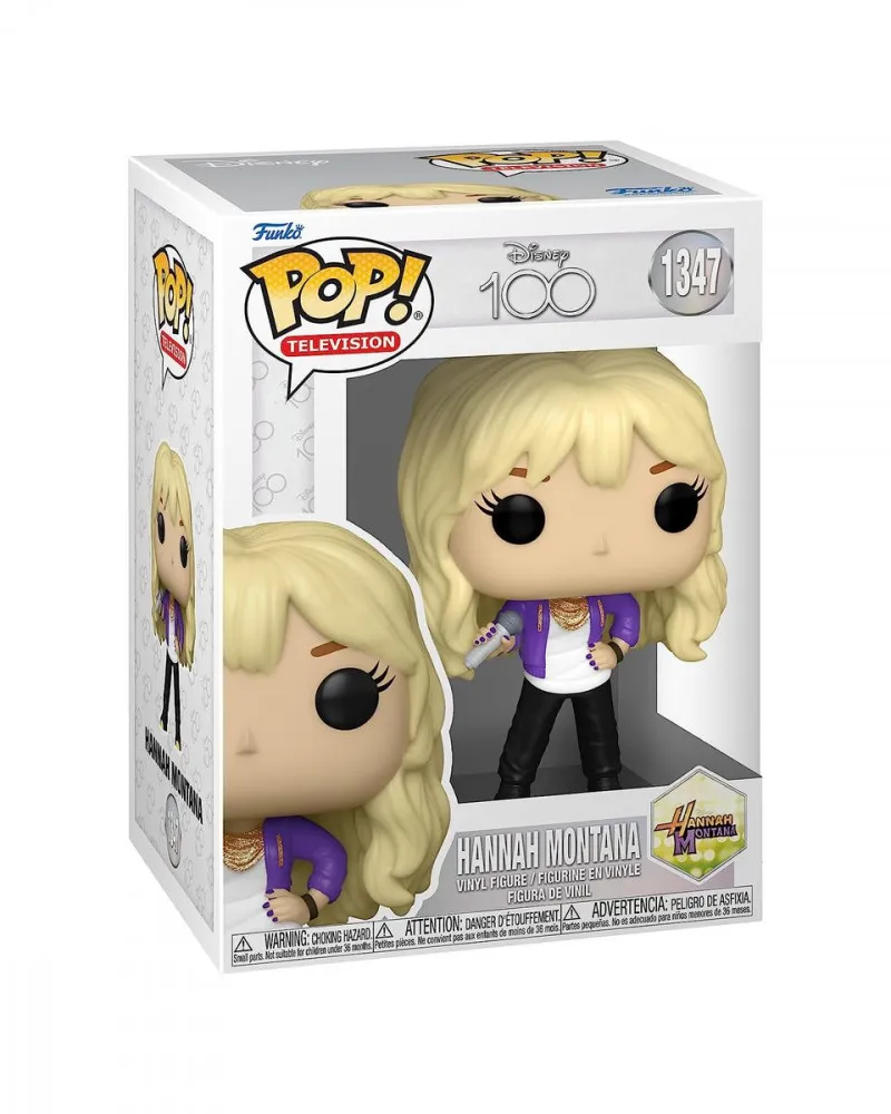 Bobble Figure Disney - Disney 100th Anniversary POP! - Hannah Montana 