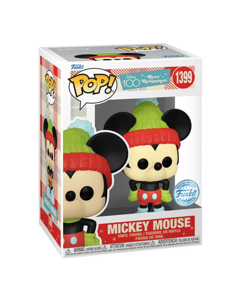 Bobble Figure Disney - Disney 100th Annyversary POP! - Mickey Mouse - Special Edition 
