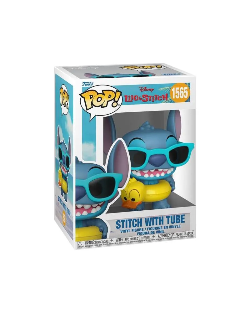 Bobble Figure Disney - Lilo & Stitch POP! - Stitch With Tube 