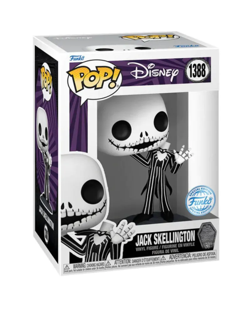 Bobble Figure Disney - The Nightmare Before Christmas POP! - Jack Skellington - Special Edition 