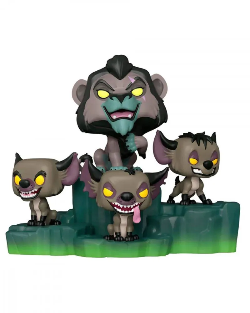 Bobble Figure Disney - Villains POP! - Scar with Hyenas - Special Edition 