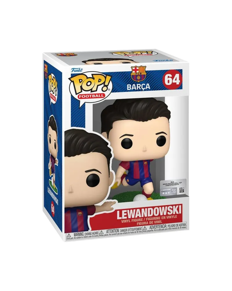 Bobble Figure Football - Barcelona POP! - Lewandowski 