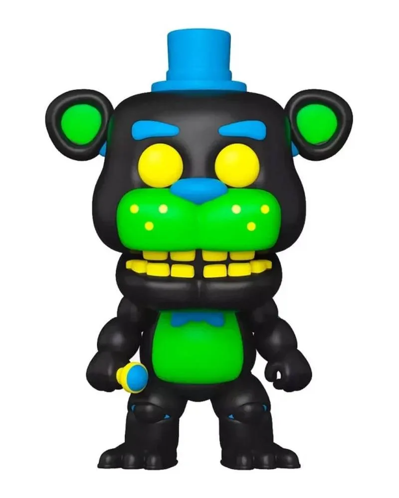 Bobble Figure Games - Five Nights at Freddy's POP! - Freddy Fazbear (Blacklight) 