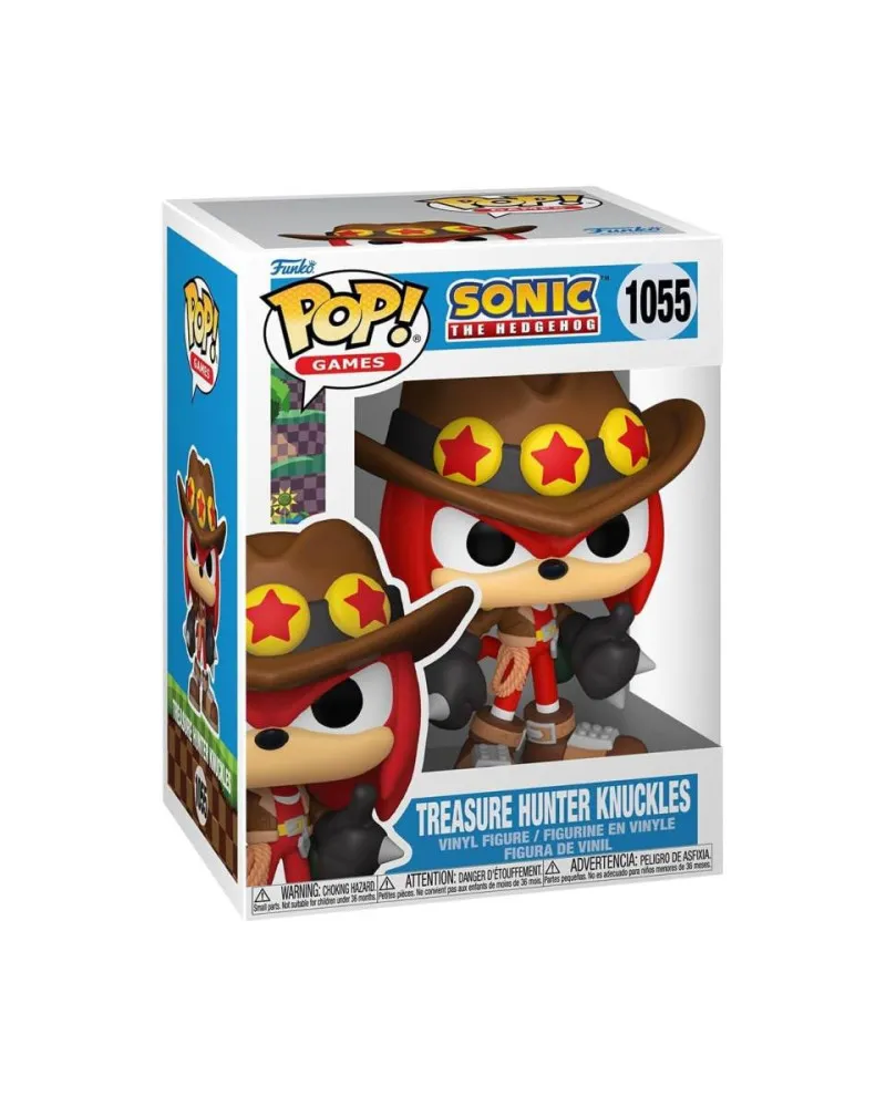 Bobble Figure Games - Sonic the Hedgehog POP! - Treasure Hunter Knuckles 