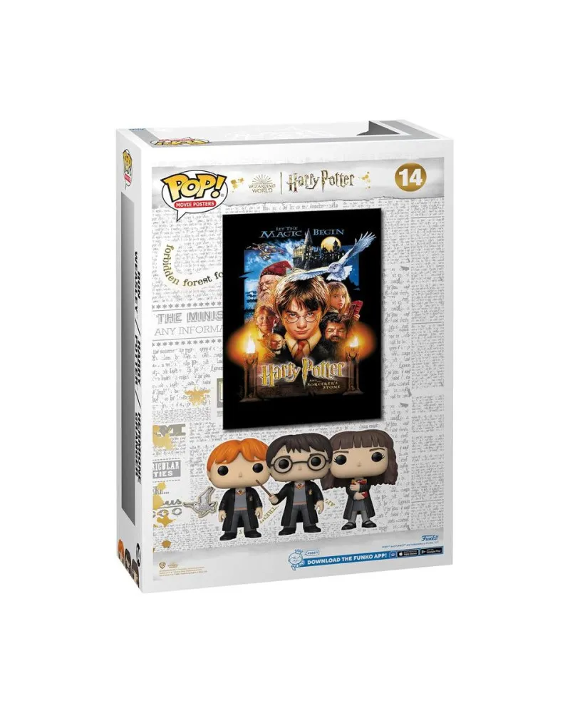 Bobble Figure Harry Potter Holiday POP! - Movie Poster - Ron / Harry / Hermione 