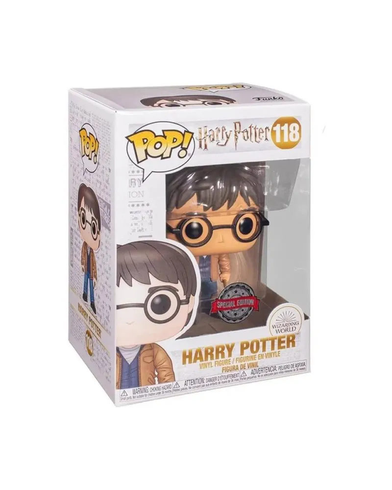 Bobble Figure Harry Potter POP! - Harry Potter With Two Wands 