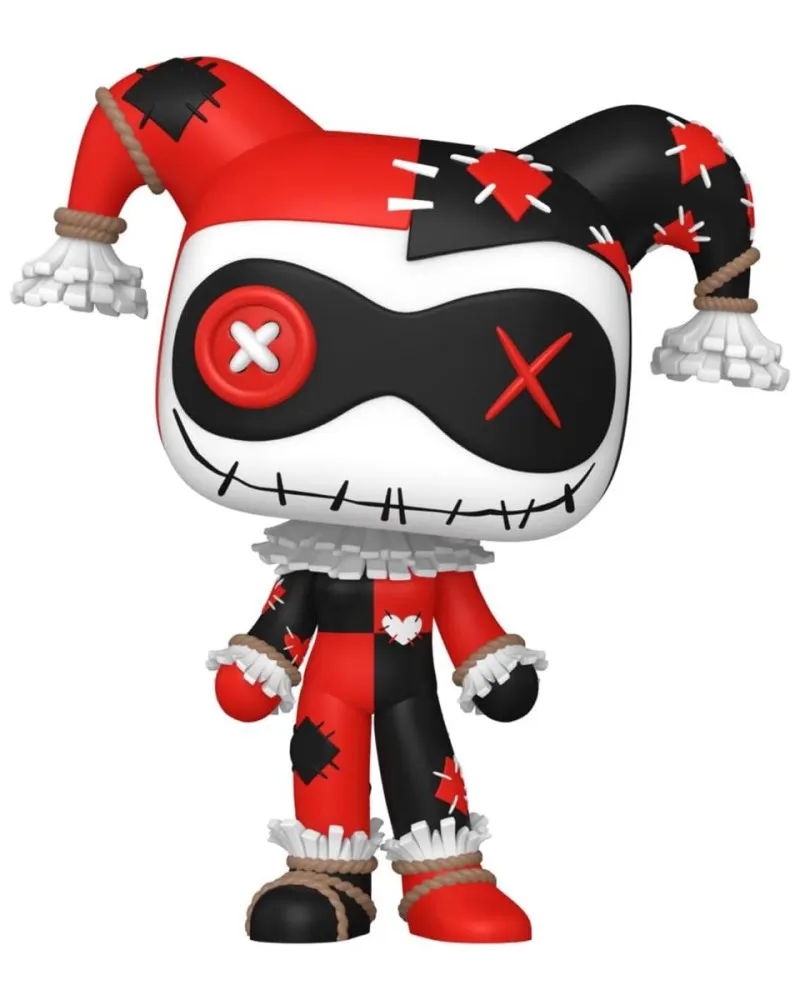 Bobble Figure DC - Batman POP! - Patchwork Harley Quinn 