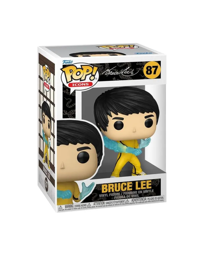 Bobble Figure Icons - Bruce Lee POP! - Bruce Lee 