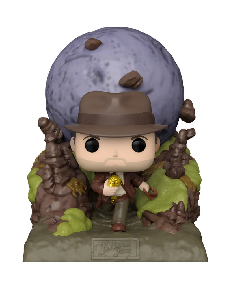 Bobble Figure Movies - Indiana Jones POP! - Indiana Jones Boulder Escape 