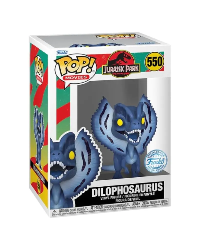 Bobble Figure Jurassic Park POP! - Dilophosaurus Special edition 