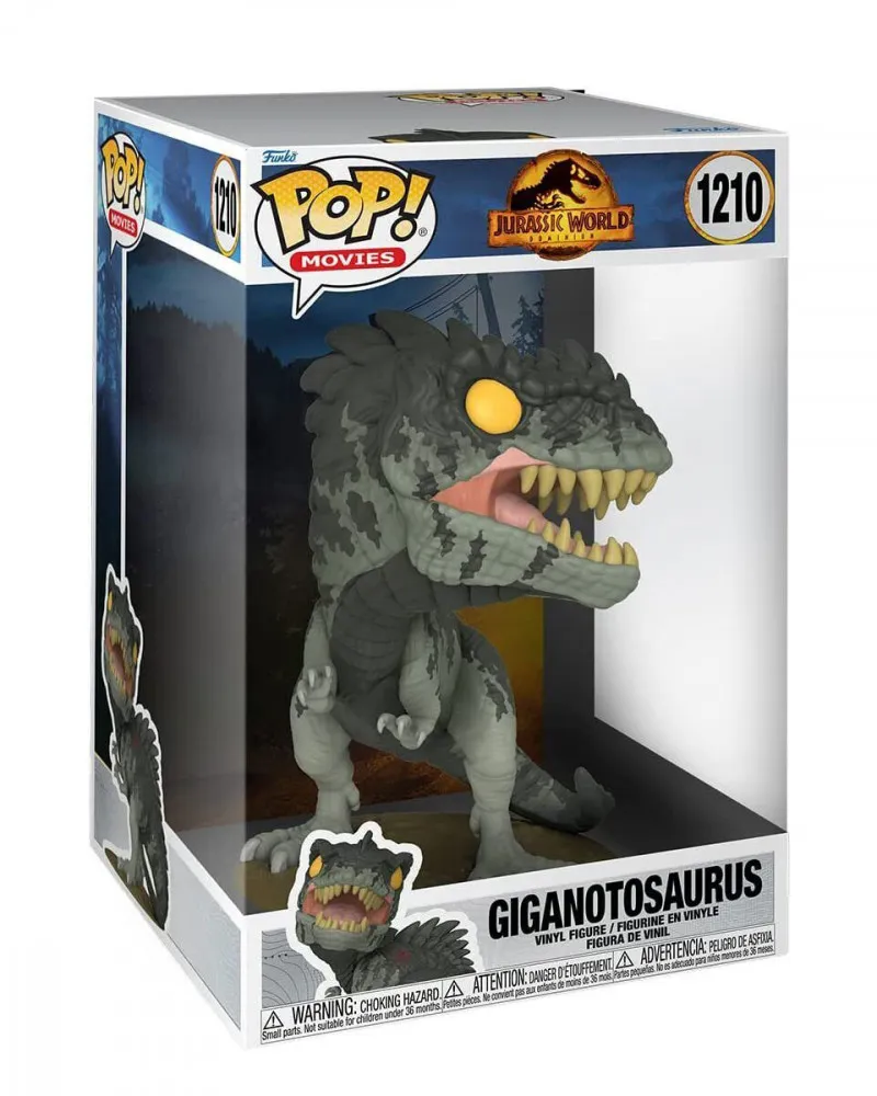 Bobble Figure Jurassic World Dominion POP! - Giganotosaurus 