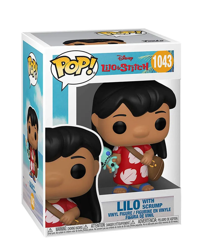 Bobble Figure Disney - Lilo & Stitch POP! - Lilo with Scrump 