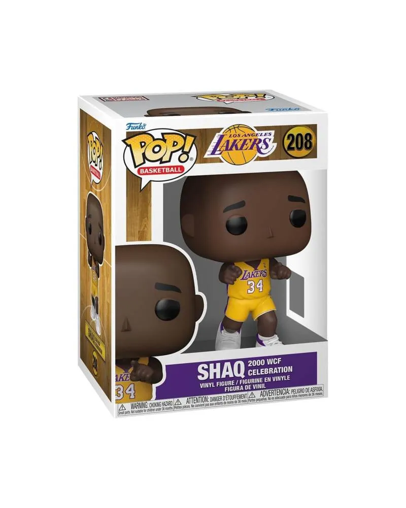 Bobble Figure Basketball - Los Angeles Lakers POP! - Shaq 2000 WCF Celebration 