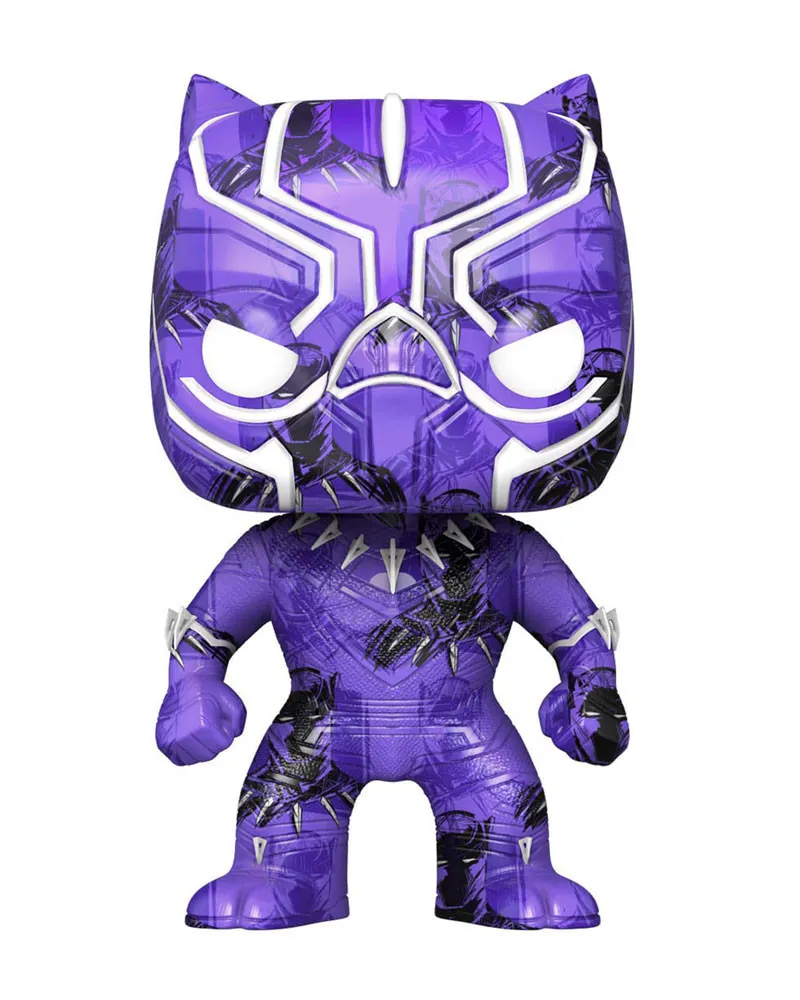 Bobble Figure Marvel - Black Panther POP! Art Series - Black Panther 