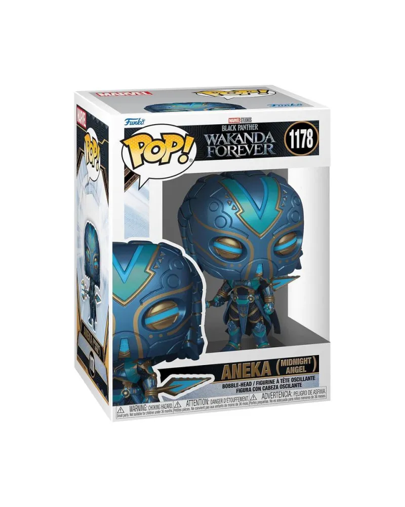 Bobble Figure Marvel - Black Panther Wakanda Forever POP! - Aneka (Midnight Angel) 