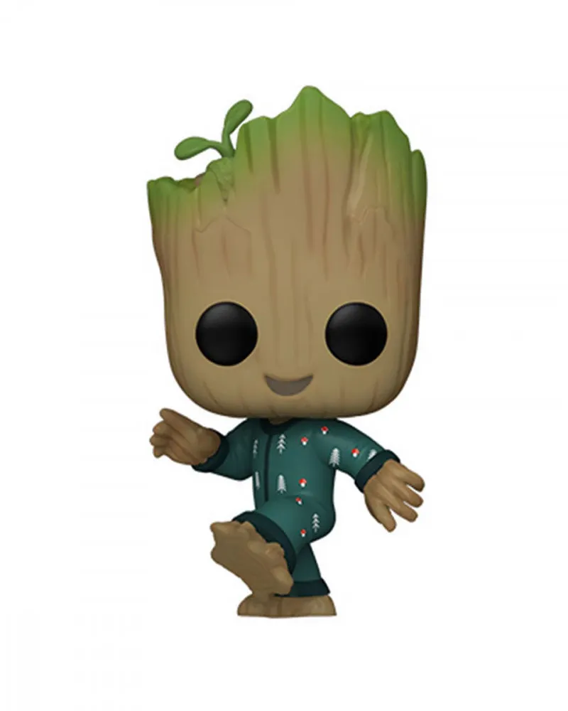 Bobble Figure Marvel - I Am Groot POP! - Groot In Onesie 