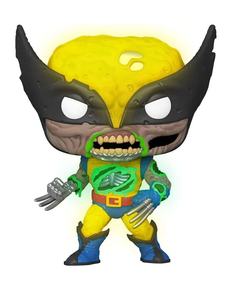 Bobble Figure Marvel - Marvel Zombies POP! - Zombie Wolverine - Exclusive 