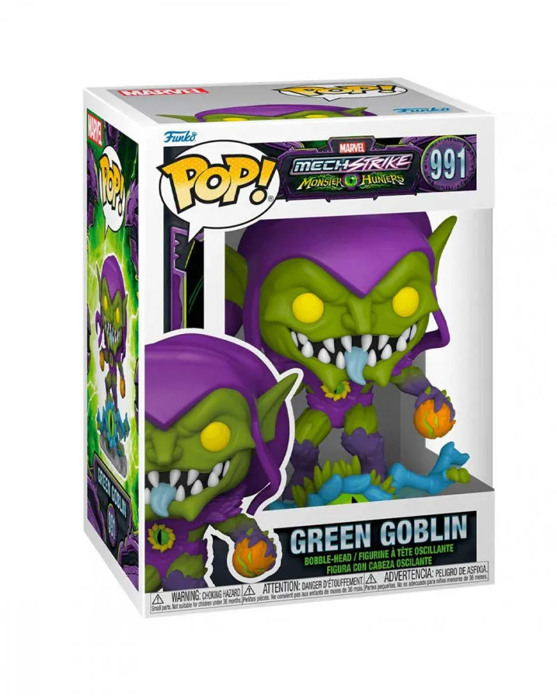 Bobble Figure Marvel MechStrike POP! - Monster Hunters - Green Goblin 