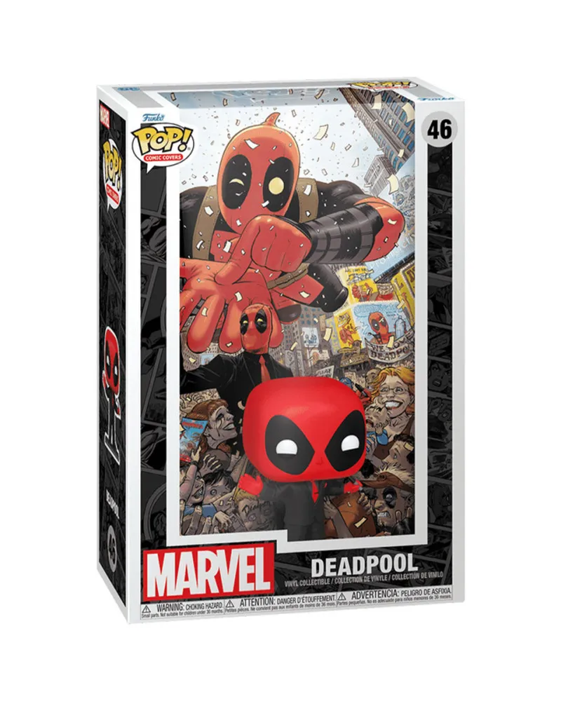Bobble Figure Marvel POP! Comic Covers - Deadpool 