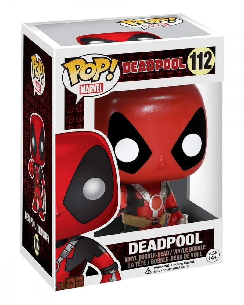 Bobble Figure Marvel POP! - Deadpool - Thumb Up 