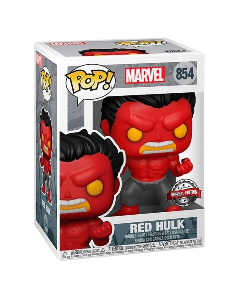 Bobble Figure Marvel POP! - Red Hulk 