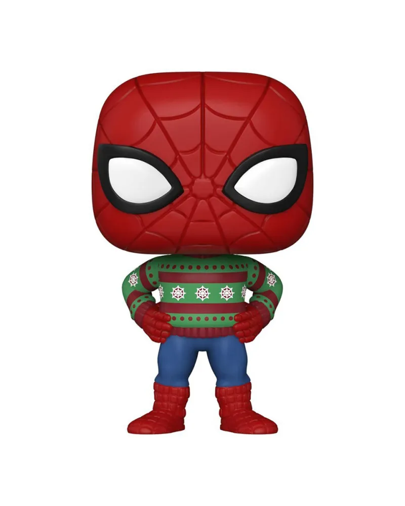 Bobble Figure Marvel POP! - Spider-Man (Holiday) 