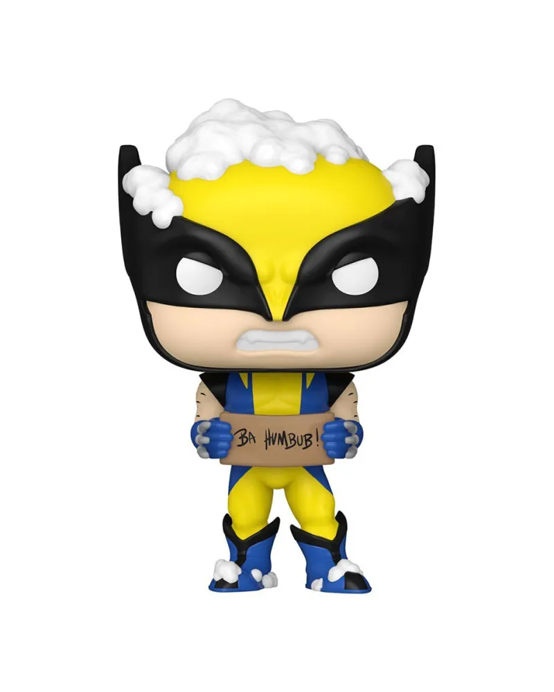 Bobble Figure Marvel POP! - Wolverine with Sign (Holiday) 