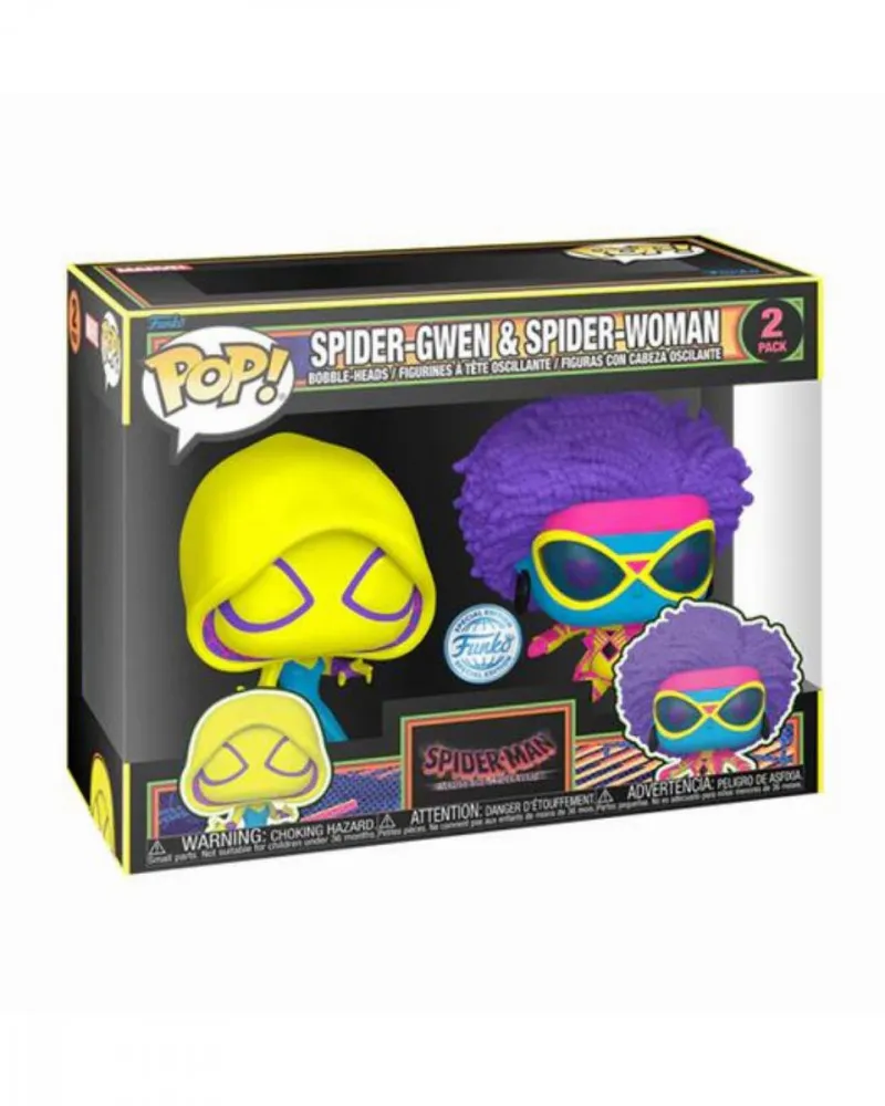Bobble Figure Marvel - Spider-Man - Across The Spider-Verse POP! 2-Pack - Spider-Gwen & Spider-Woman 