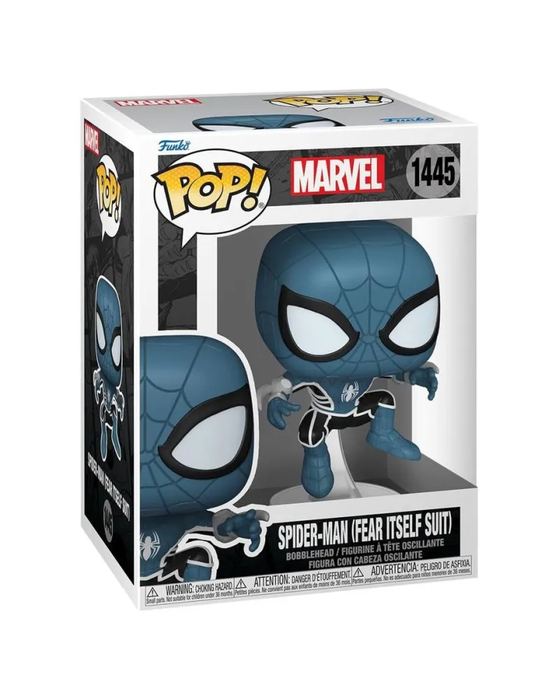 Bobble Figure Marvel - Spider-Man POP! - Spider-Man (Fear Itself Suit) 