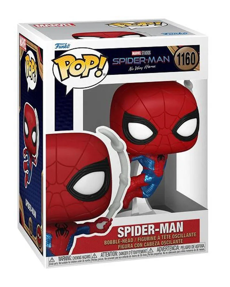 Bobble Figure Marvel - Spider-Man POP! No Way Home - Spider Man (Finale Suit) 