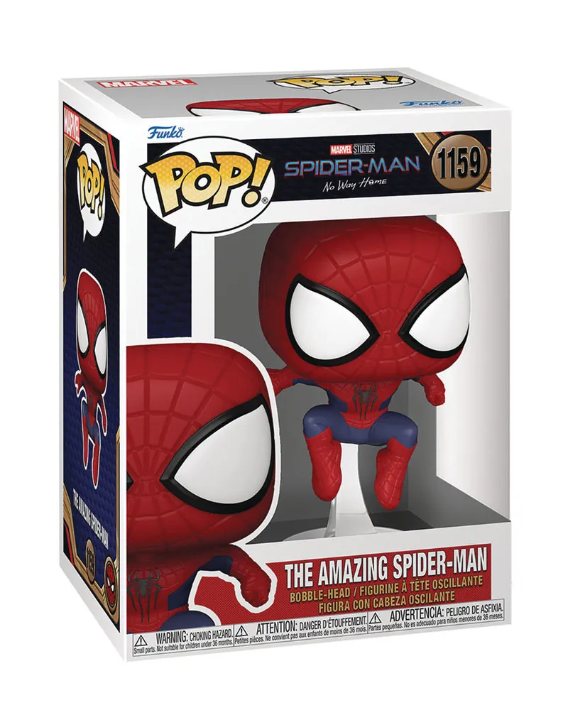 Bobble Figure Marvel - Spider-Man POP! No Way Home - The Amazing Spider-Man (1159) 
