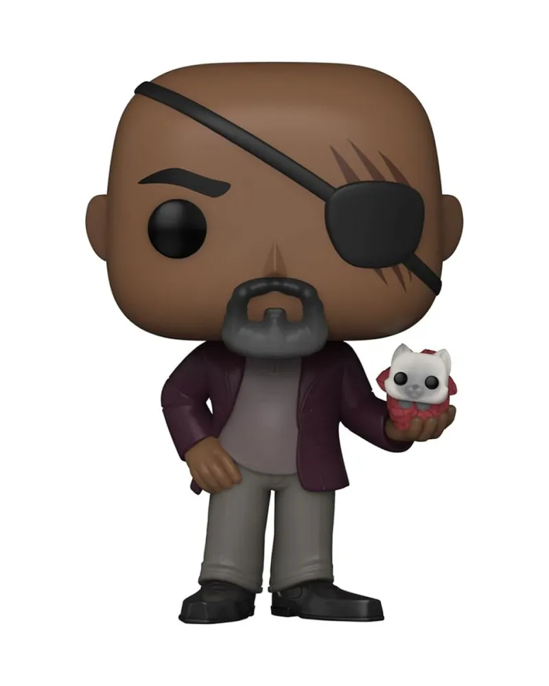 Bobble Figure Marvel - The Marvels POP! - Nick Fury 
