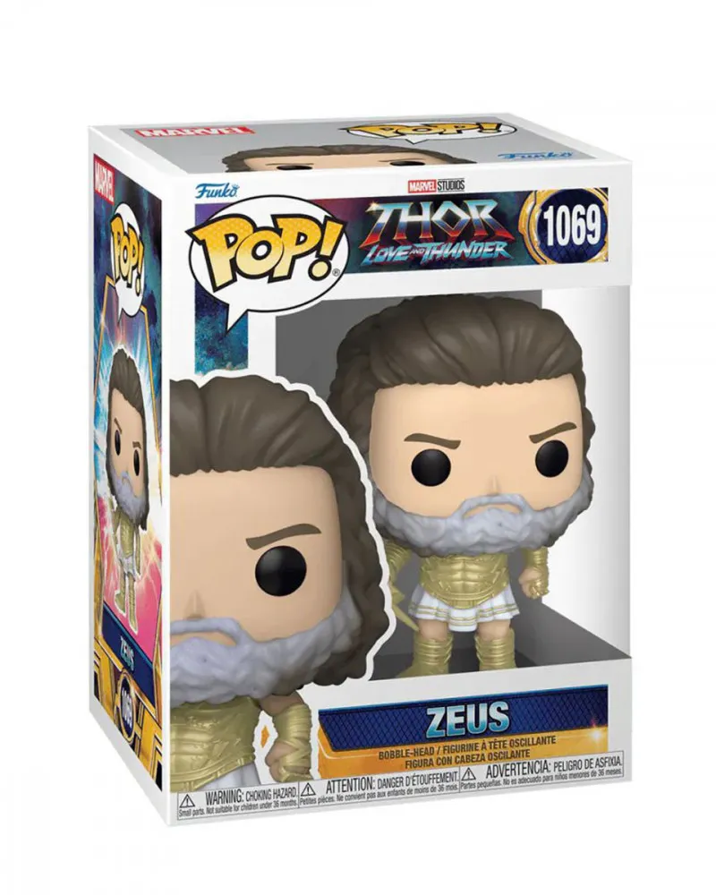 Bobble Figure Marvel - Thor Love and Thunder POP! - Zeus 