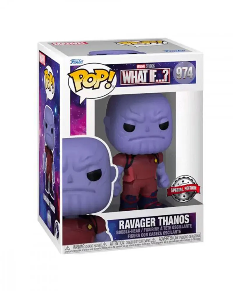 Bobble Figure Marvel What If...? Pop! - Ravager Thanos - Special Edition 