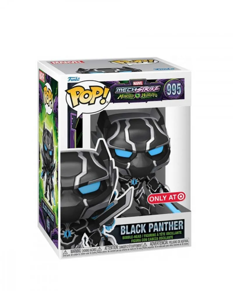 Bobble Figure Mech Strike Monster Hunters POP! - Black Panther - Special Edition 