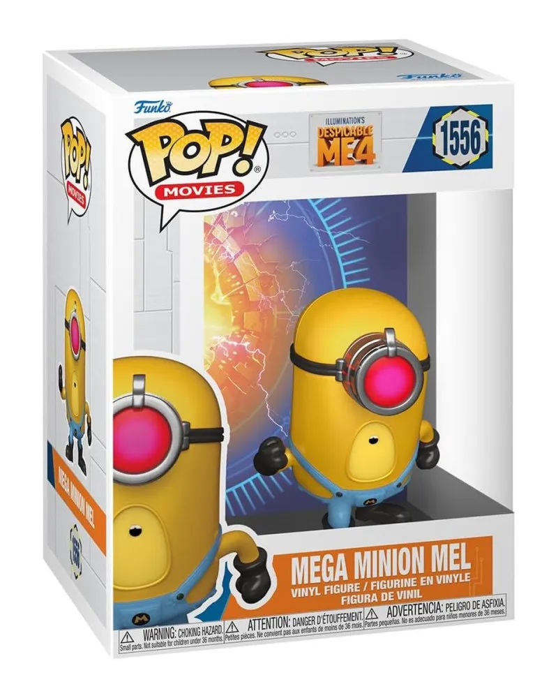 Bobble Figure Movies - Despicable Me 4 POP! - Mega Minion Mel 