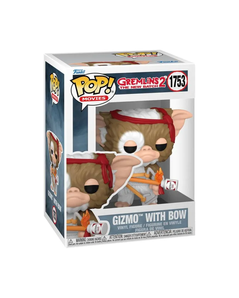 Bobble Figure Movies - Gremlins POP! - Gizmo with Bow 