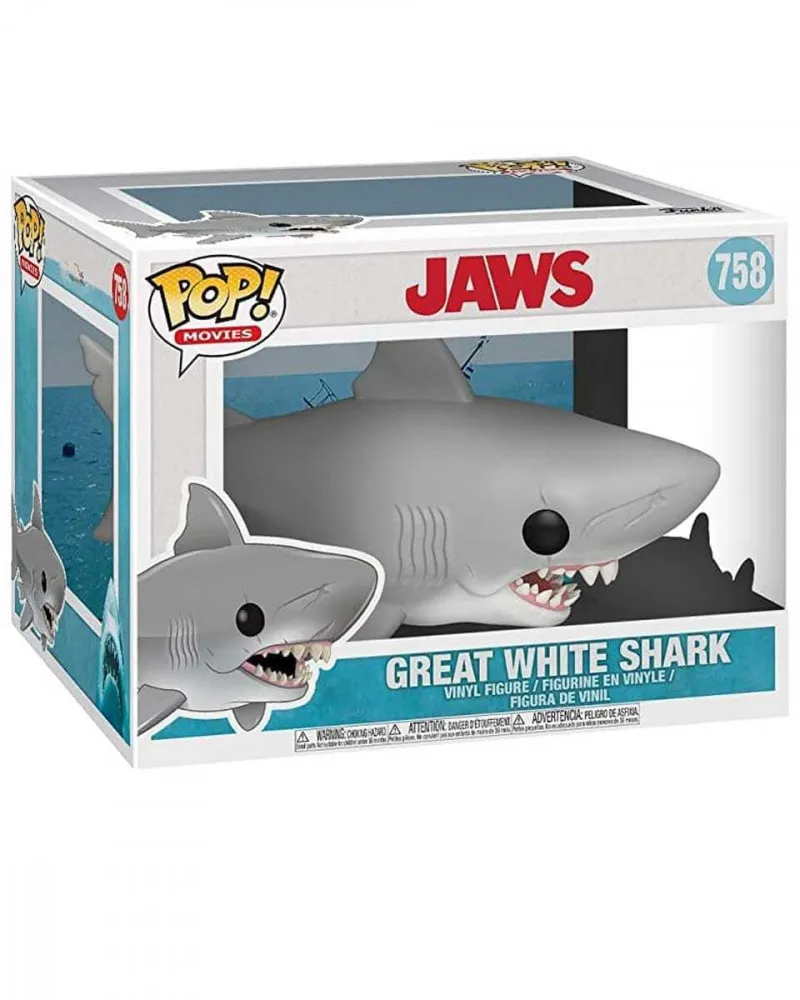 Bobble Figure Movies - Jaws POP! - Great White Shark 