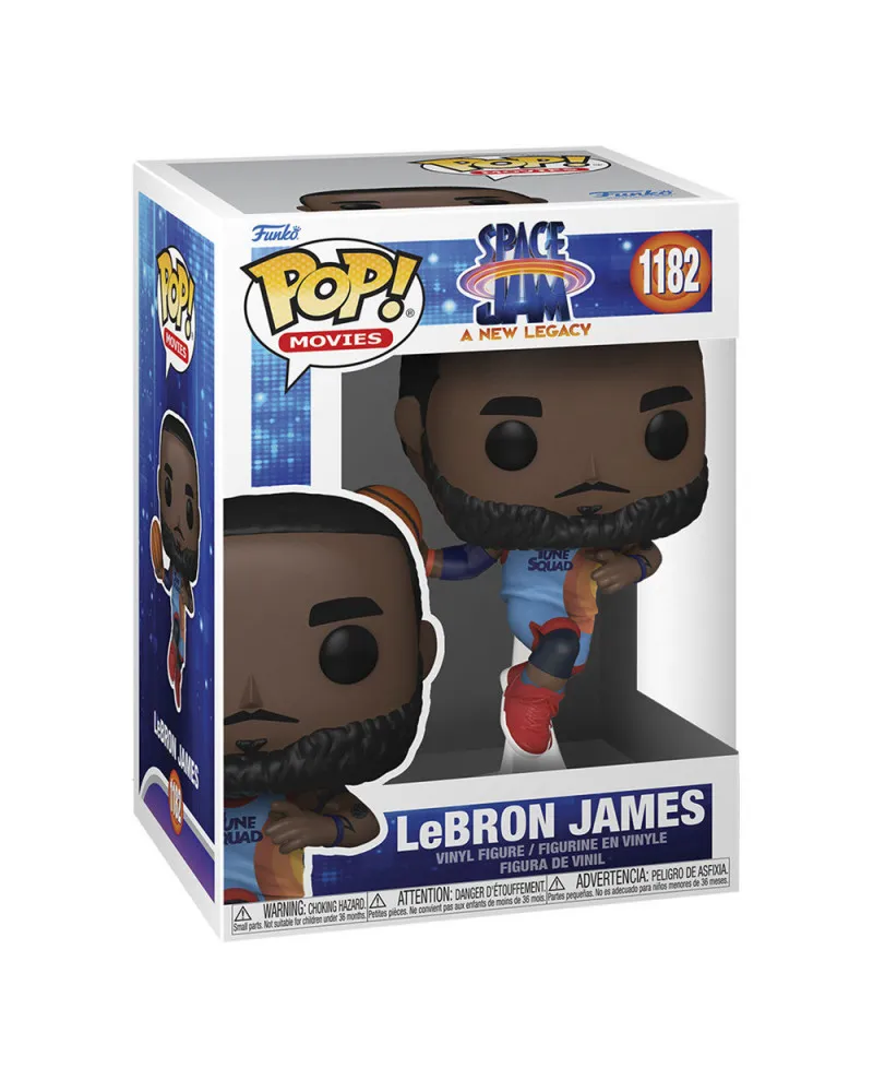 Bobble Figure Movies POP! Space Jam - A New Legacy - LeBron James - Leaping 