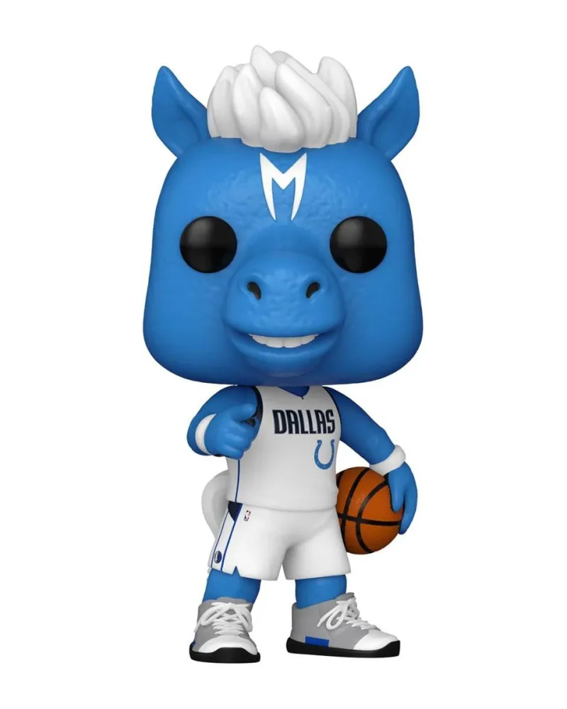 Bobble Figure Basketball NBA - Dallas Mavericks POP! - Champ - Mascots 