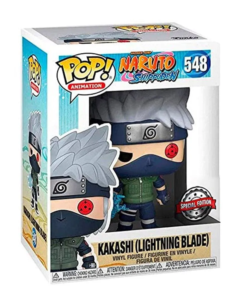Bobble Figure Naruto Shippuden POP! - Kakashi - Lightning Blade 