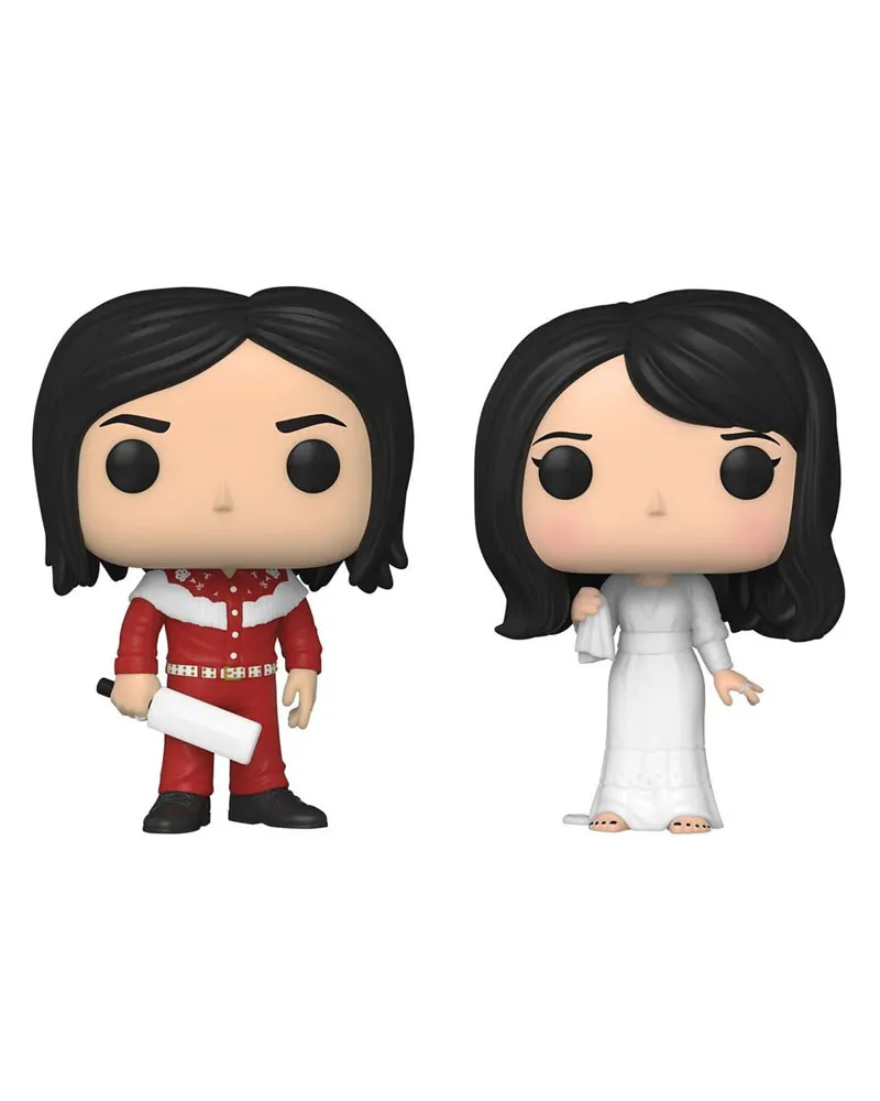 Bobble Figure Rocks - The White Stripes POP! - Jack White & Meg White 