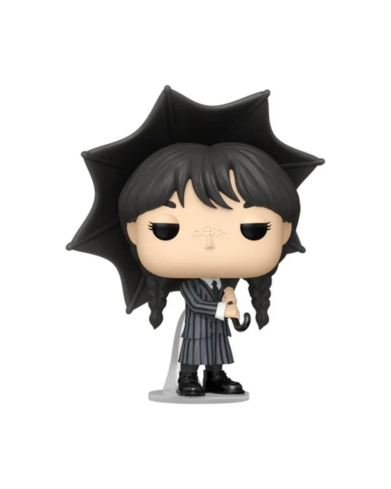 Bobble Figure Television - Wednesday POP! - Wednesday Addams with Umbrella  - Special Edition 