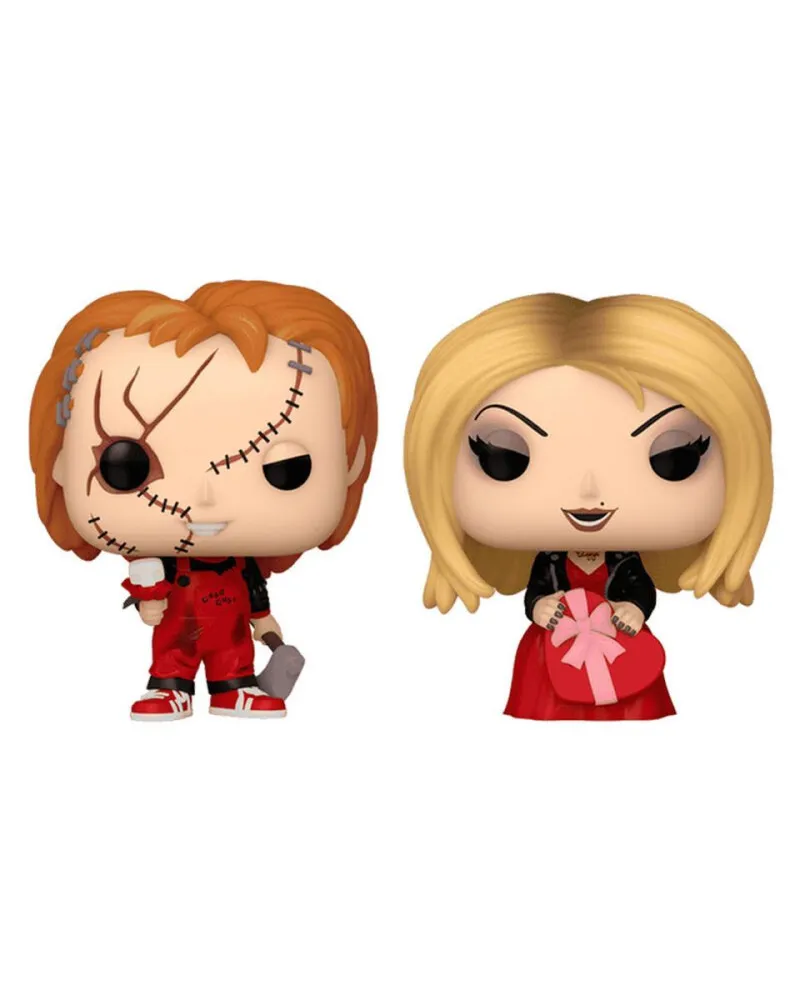 Bobble Figure Pocket - Chucky POP! - Chucky & Tiffany - 2-Pack Valentines 