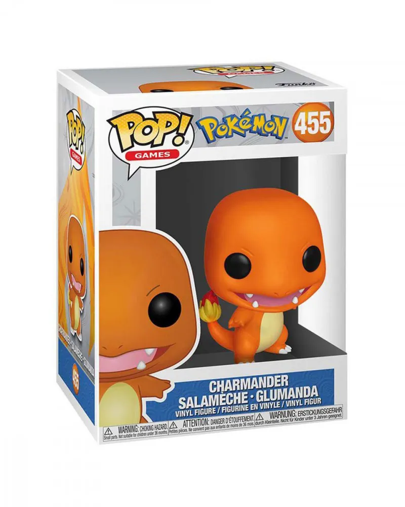 Bobble Figure Games - Pokemon POP! - Charmander Salameche - Glumanda 