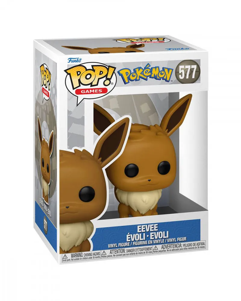 Bobble Figure Games - Pokemon POP! - Eevee Evoli Evoli 