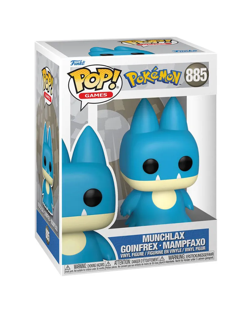 Bobble Figure Games - Pokemon POP! - Munchlax / Goinfrex / Mampfaxo 
